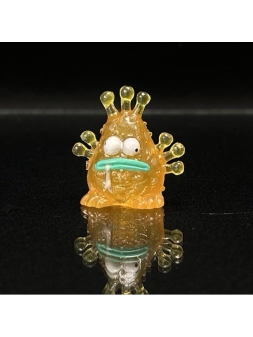 Trash Pack Series 7 Lizard Lice Cold N Flu Orange Special Edition